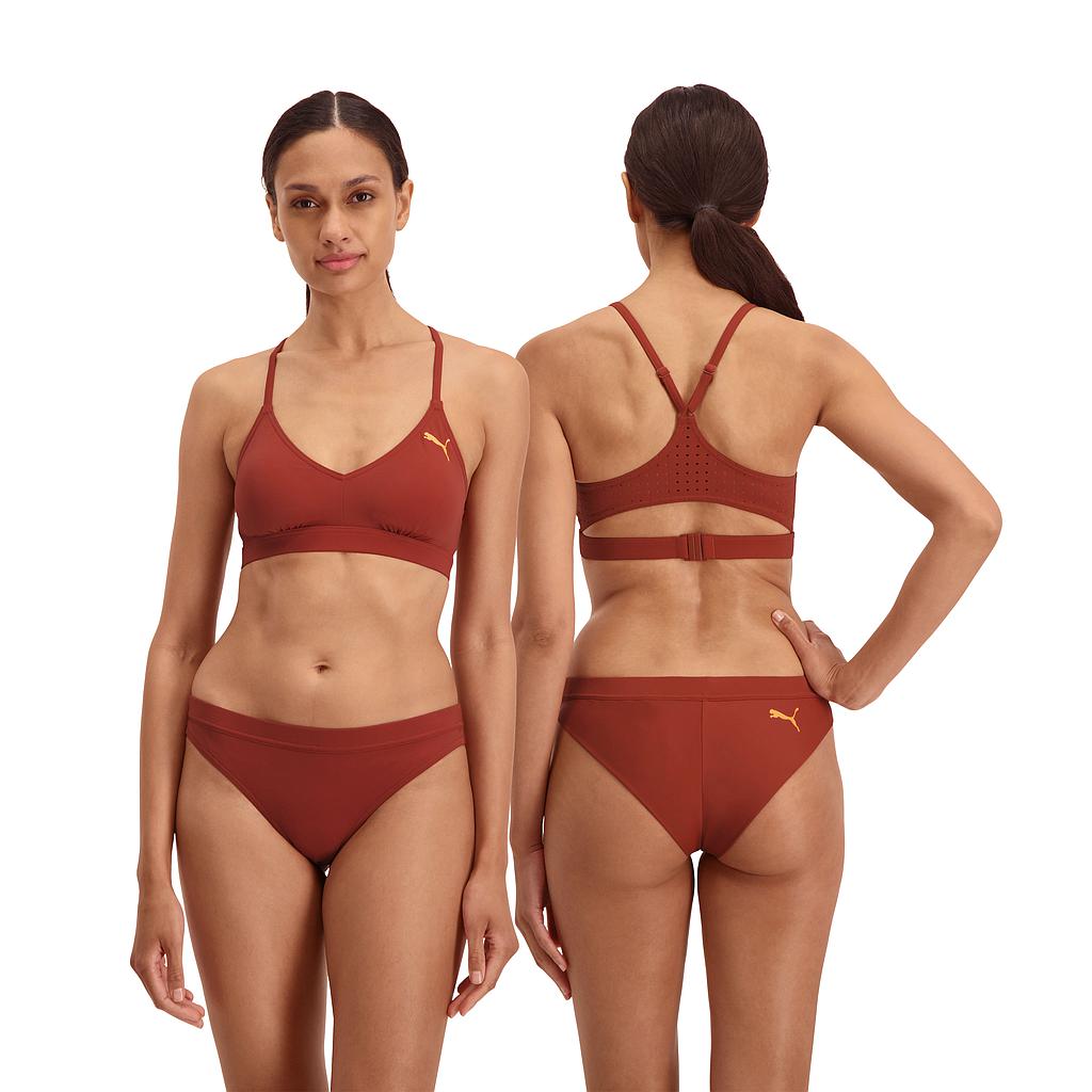 Ladies Swim Suit Puma Sporty Brazilian Bikini Bottom Free Shipping