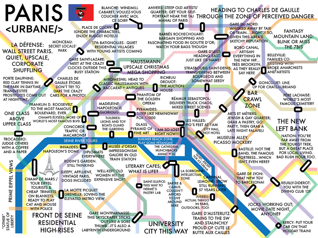 Map Of Paris Metro System