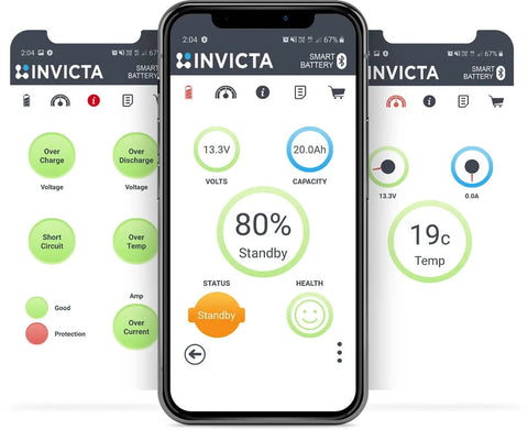 Invicta Bluetooth Monitoring App