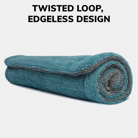 Ethos Car Care Microfiber Drying Towel - Dual Sided Twisted Loop
