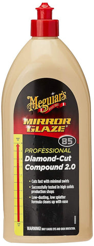 Meguiars Mirror Glaze #105 Ultra-Cut Compound 8 oz. New D.A. Version