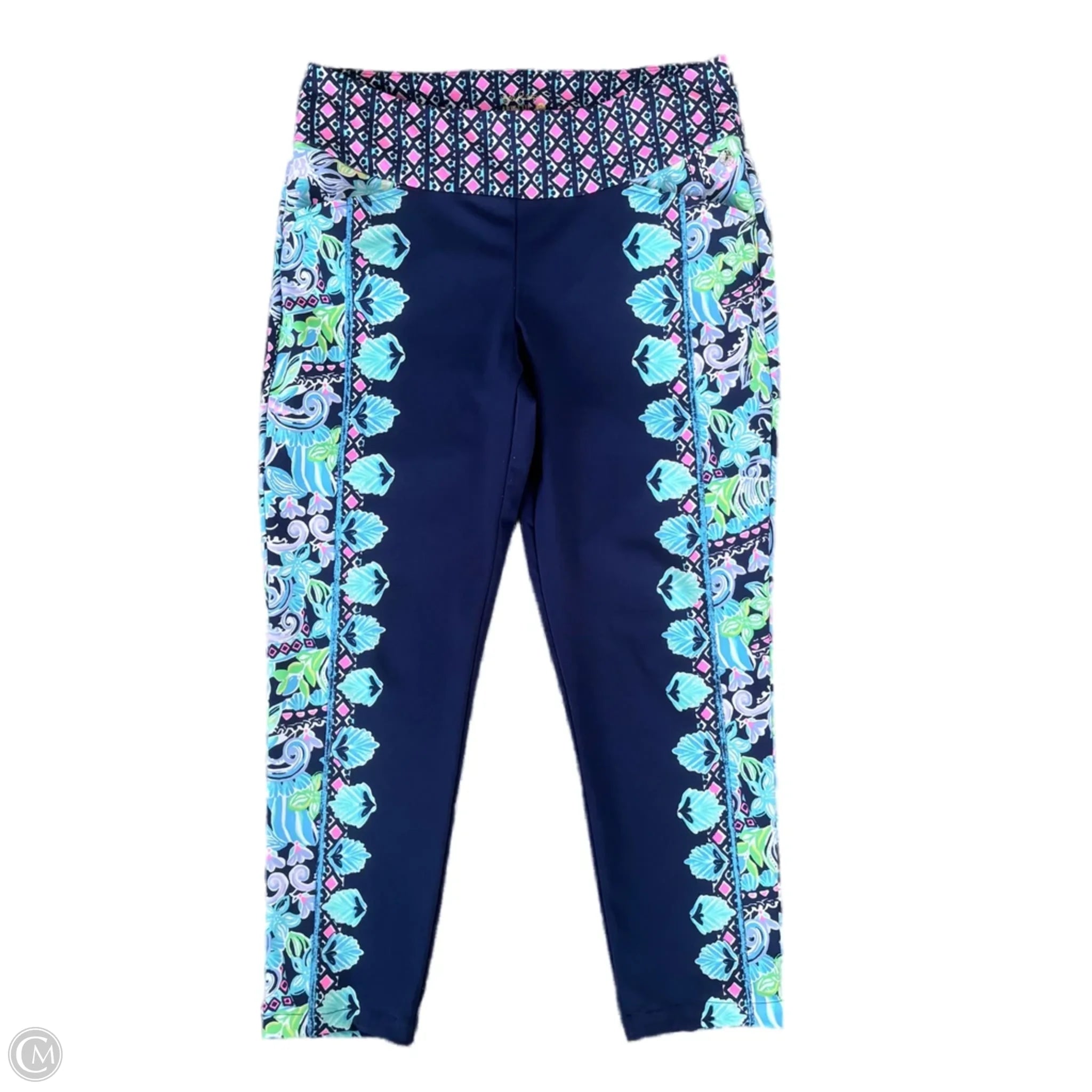 Pants Designer By Lilly Pulitzer In Navy, Size: 8