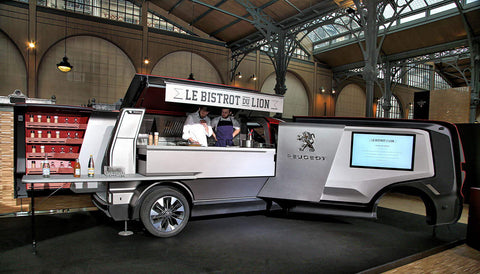 Peugeot Gourmet Red Food Truck