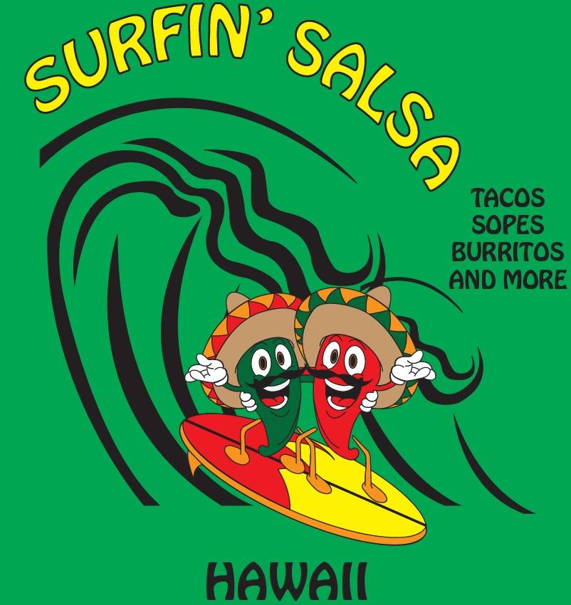 Surf N Salsa Menu