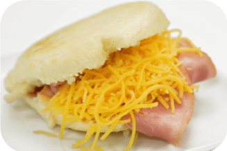 Ham and Cheese Arepa