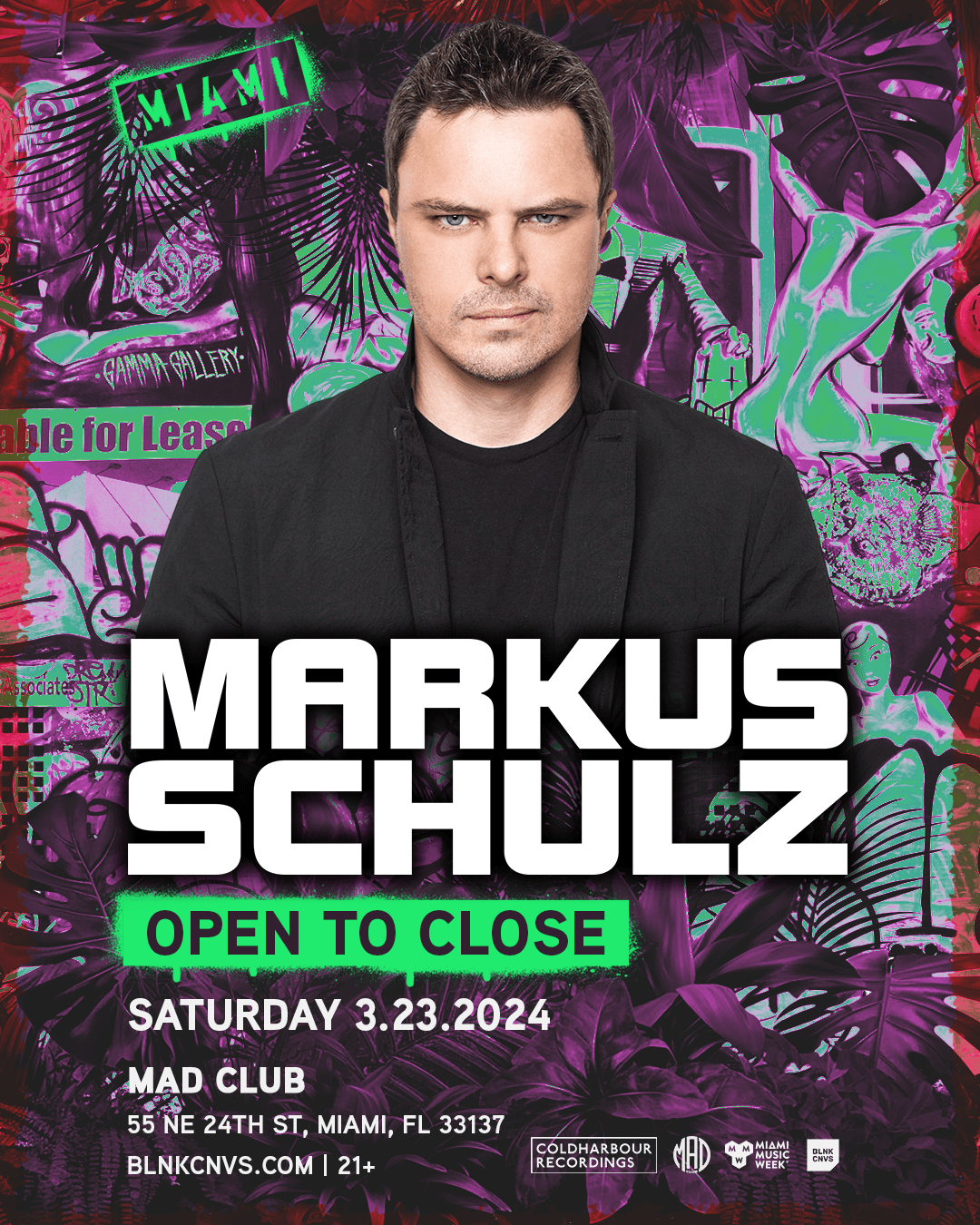 Markus Schulz At MAD Club, Miami Music Week 2024