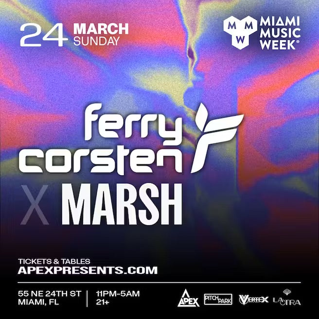 Ferry Corsten x Marsh At La OtraFactory 93 presents 999999999, I Hate Models & More At Factory Town, Miami Music Week 2024