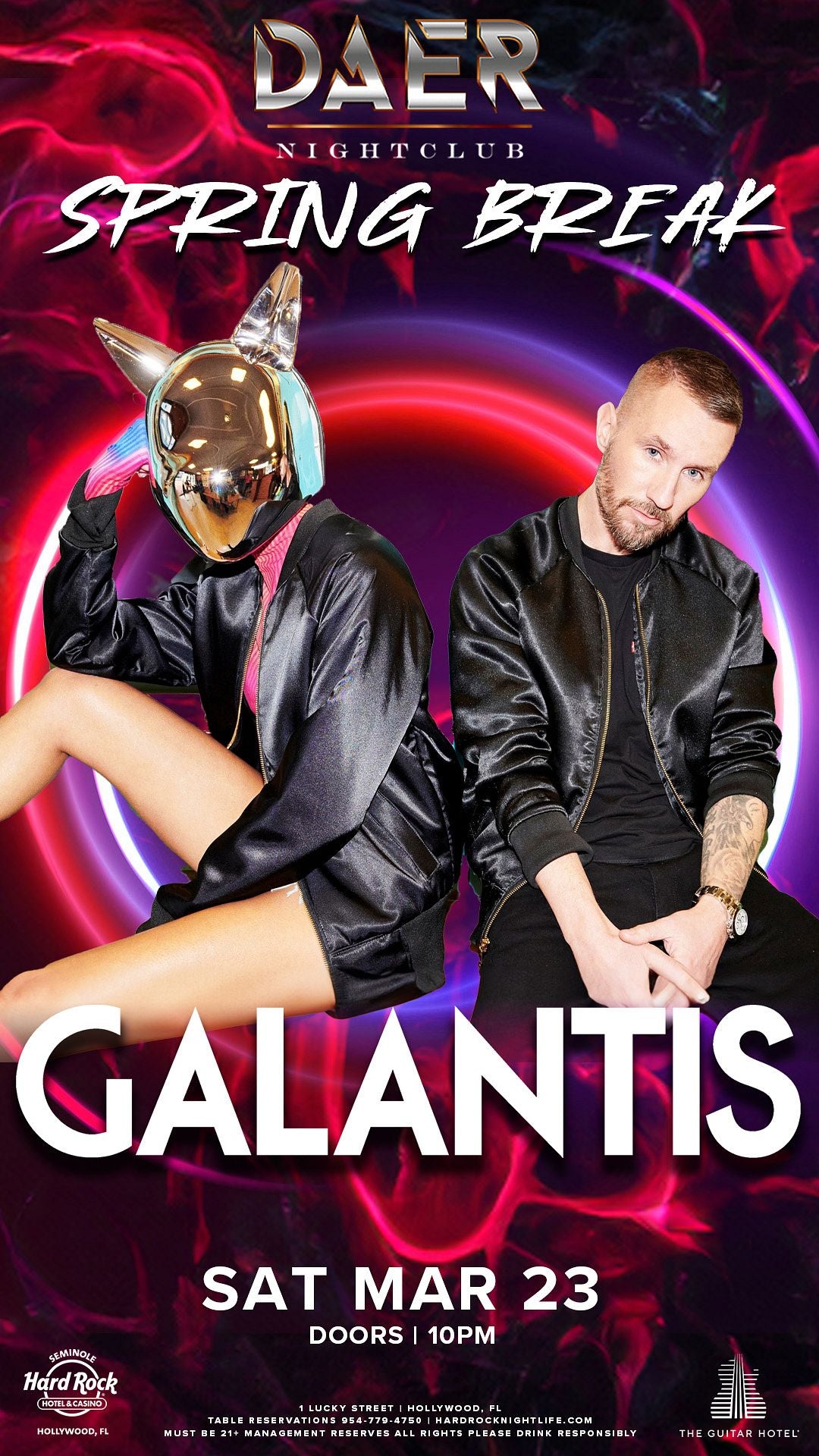 Galantis At DAER Nightclub, Miami Music Week 2024