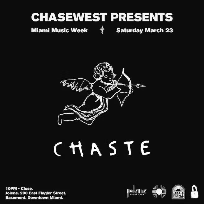 ChaseWest Presents Chaste At Jolene Sound Room, Miami Music Week 2024