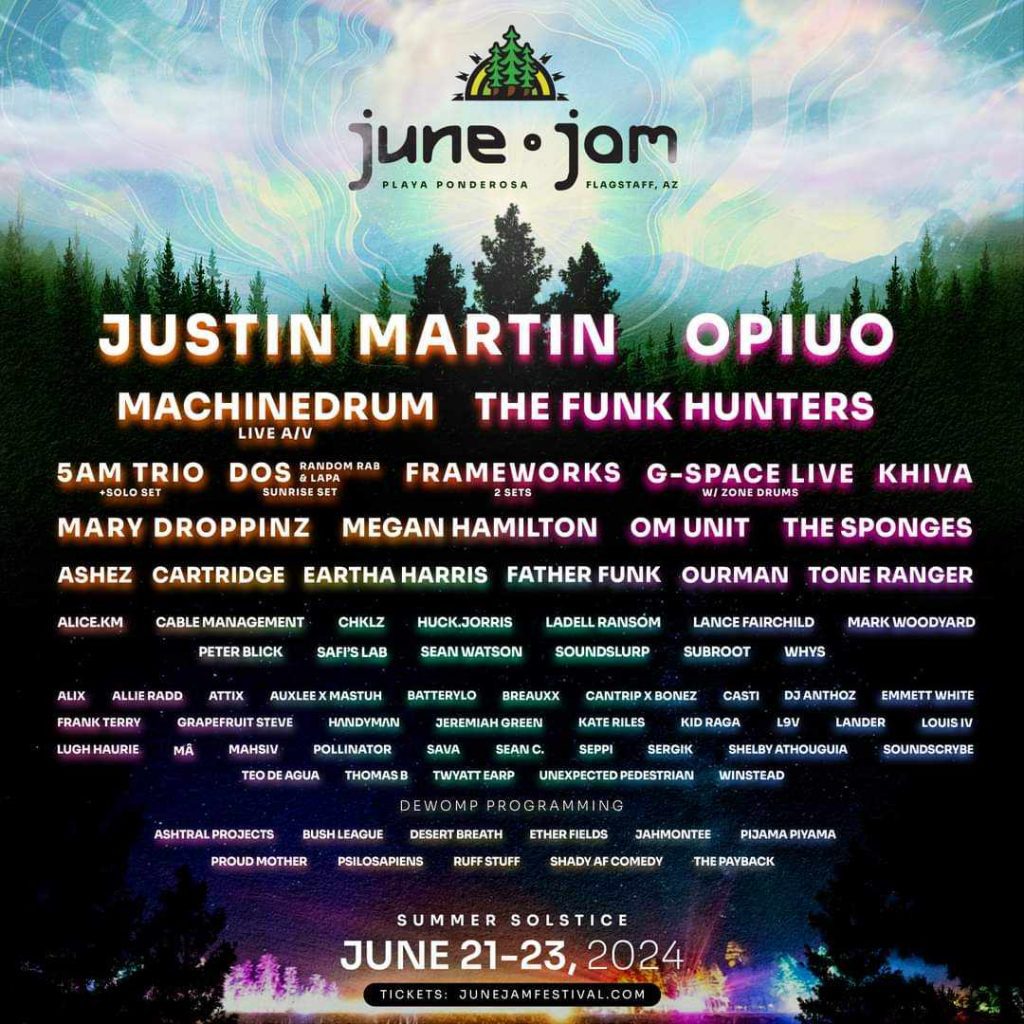 Music Festivals 2024, EDM, tickets, lineup, June Jam