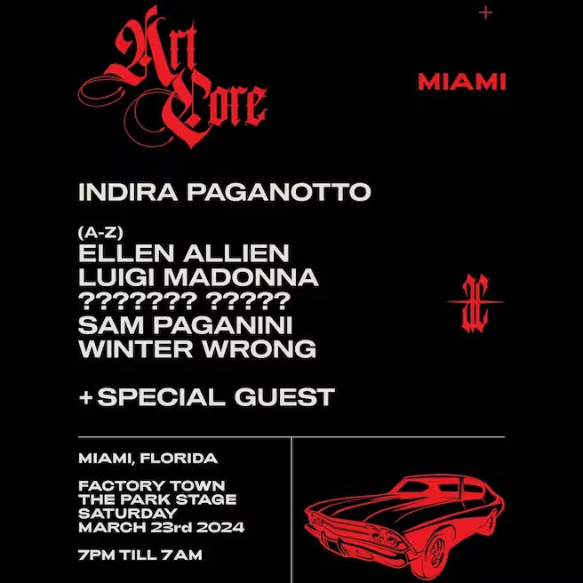 Indira Paganotto - ARTCORE Miami At Factory Town, Miami Music Week 2024