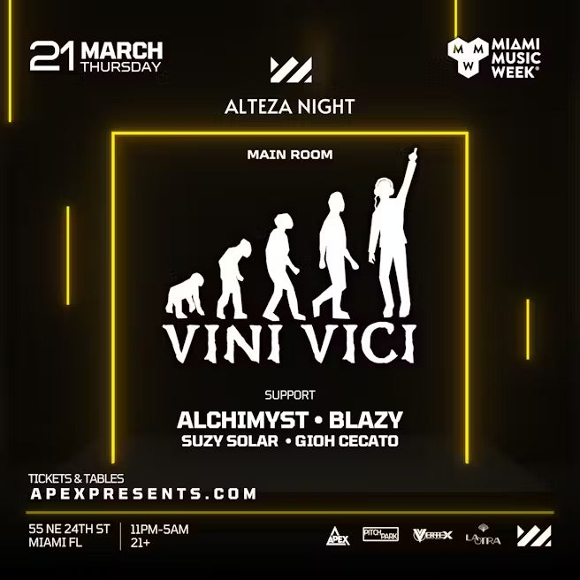 Vini Vici Presents Alteza At La Otra, Miami Music Week 2024