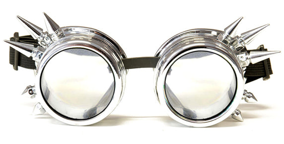 Chrome Spike Diffraction Goggles