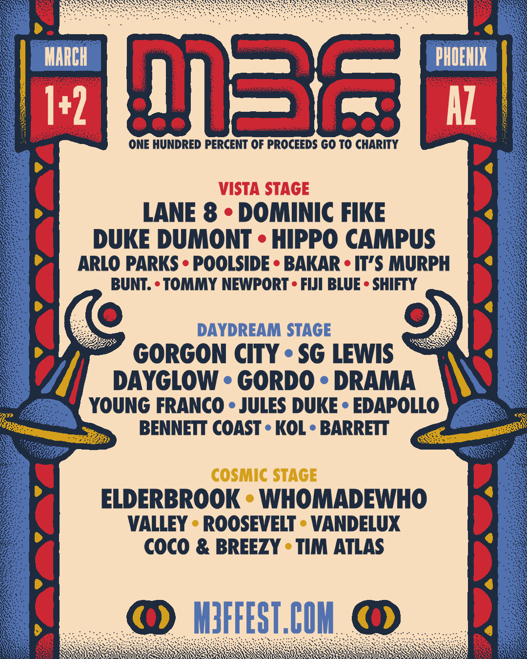 M3F 2024 lineup, tickets, Music Festival, iEDM