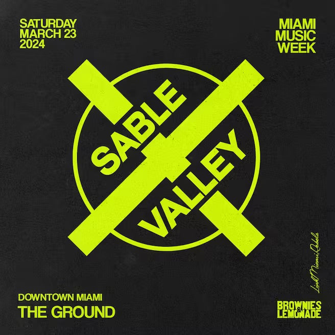 Sable Valley At The Ground, Miami Music Week 2024