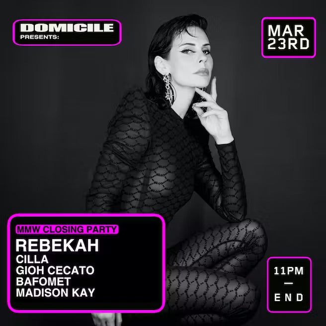 Domicile MMW Closing Party: REBEKAH, Miami Music Week 2024