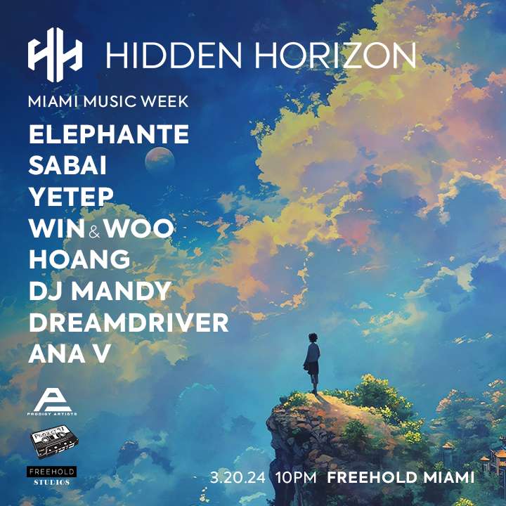 Elephante & SABAI's Hidden Horizon At Freehold, Miami Music Week 2024