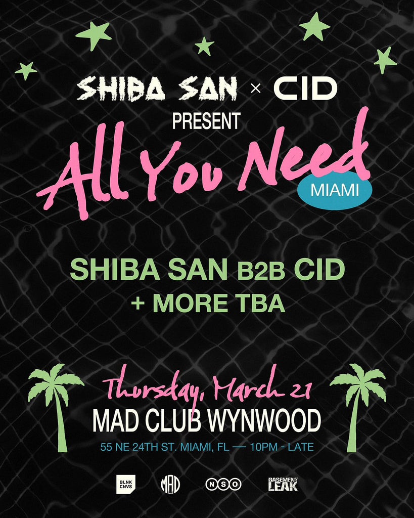 Shiba San & CID At Mad Club, Miami Music Week 2024