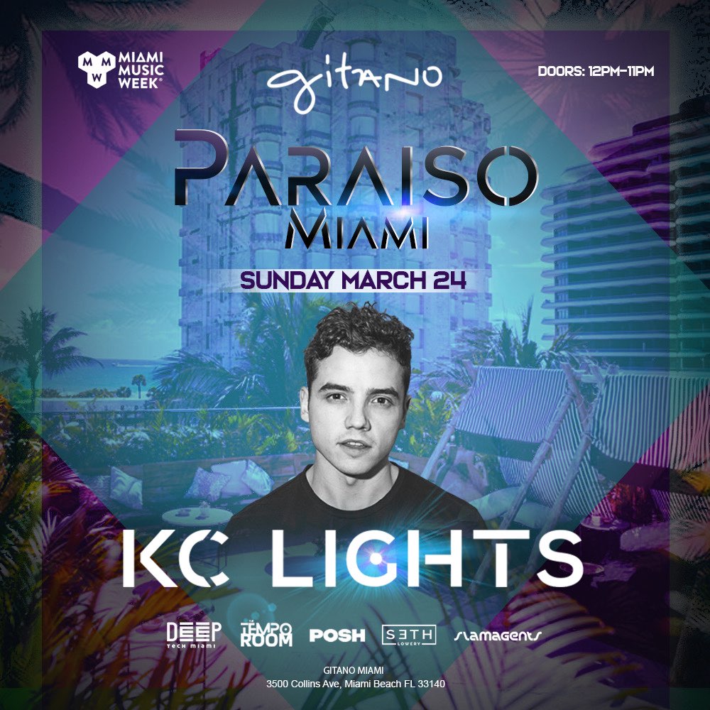 Paraiso Miami Rooftop Party With Special Guest KC LightsFactory 93 presents 999999999, I Hate Models & More At Factory Town, Miami Music Week 2024
