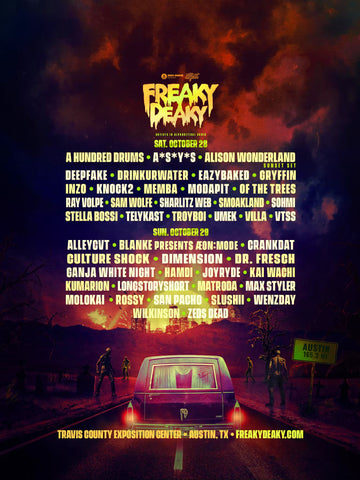 Music Festivals 2023, EDM, tickets, lineup, Freaky Deaky