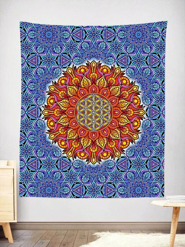 Flower of Life Tapestry