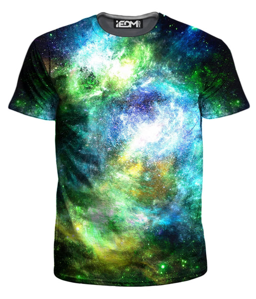 Green Psychedelic Nebula T-Shirt