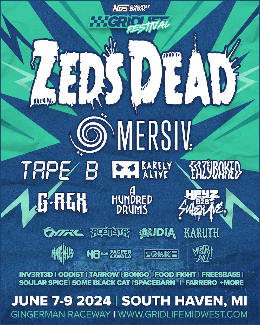 Gridlife 2024 lineup, tickets, Music Festival, iEDM