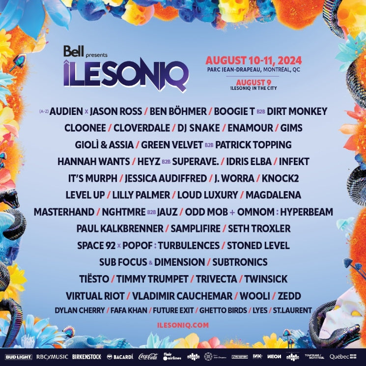 ilesoniq 2024 lineup, tickets, Music Festival, iEDM