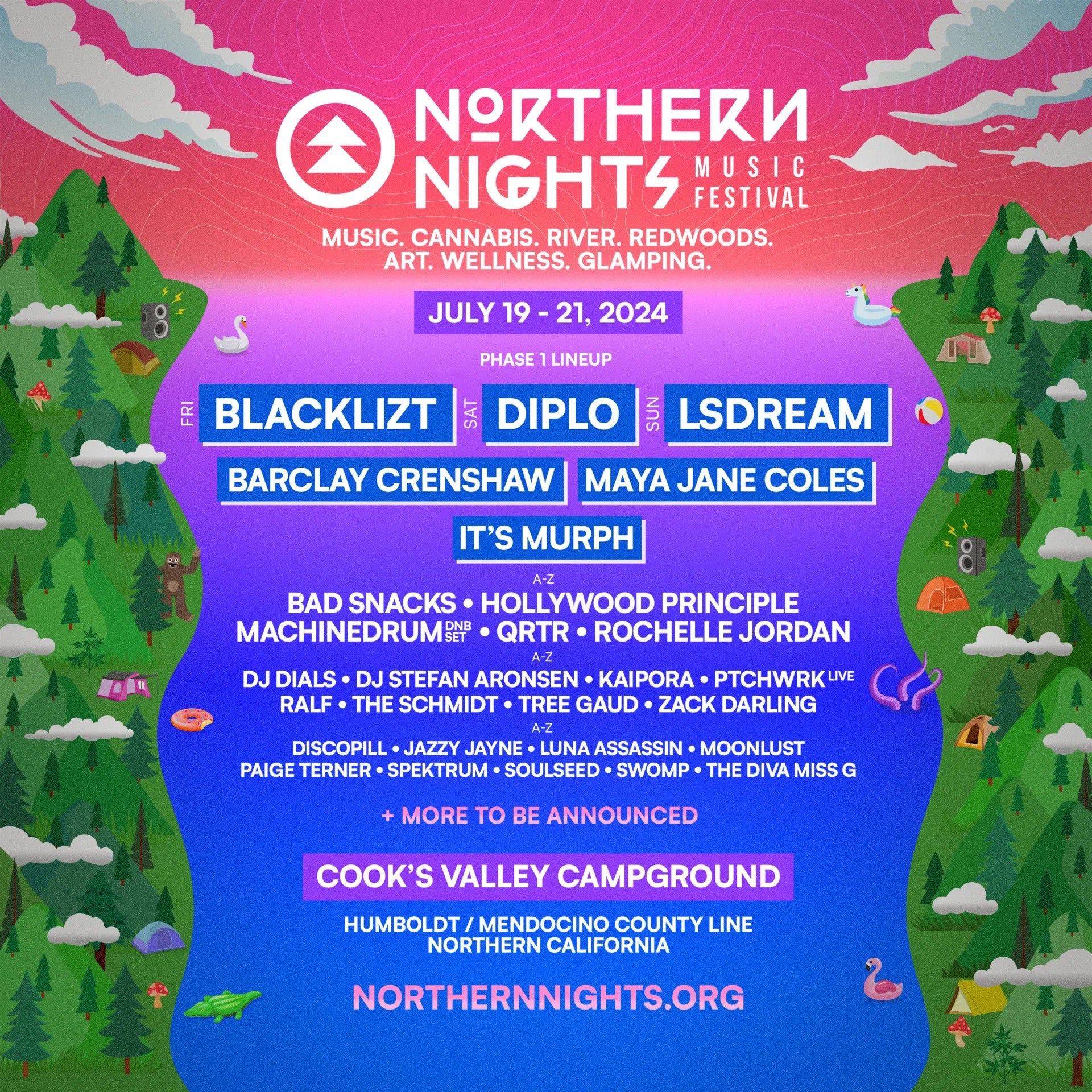 Music Festivals 2024, EDM, tickets, lineup, Northern Nights