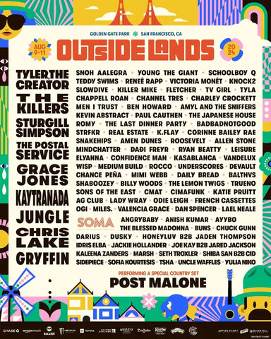 Outside Lands, Music Festivals 2024, EDM, tickets, lineup