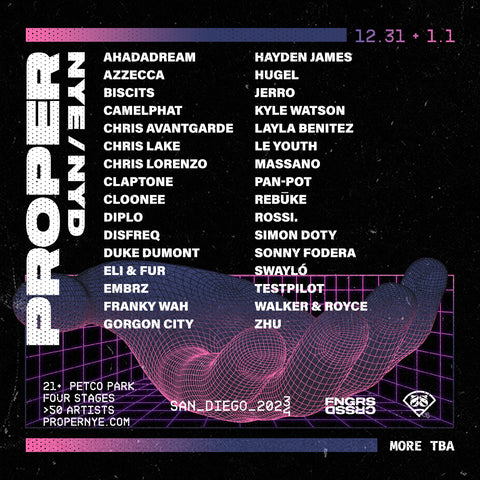 CRSSD PROPER NYE – San Diego