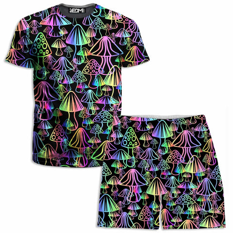 Magic Mushroom T-Shirt and Shorts Combo