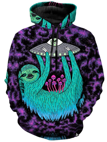 Sloth Abduction Unisex Hoodie