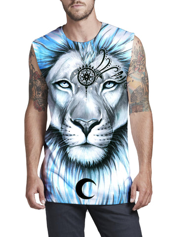 Lion Galaxy Muscle Tank