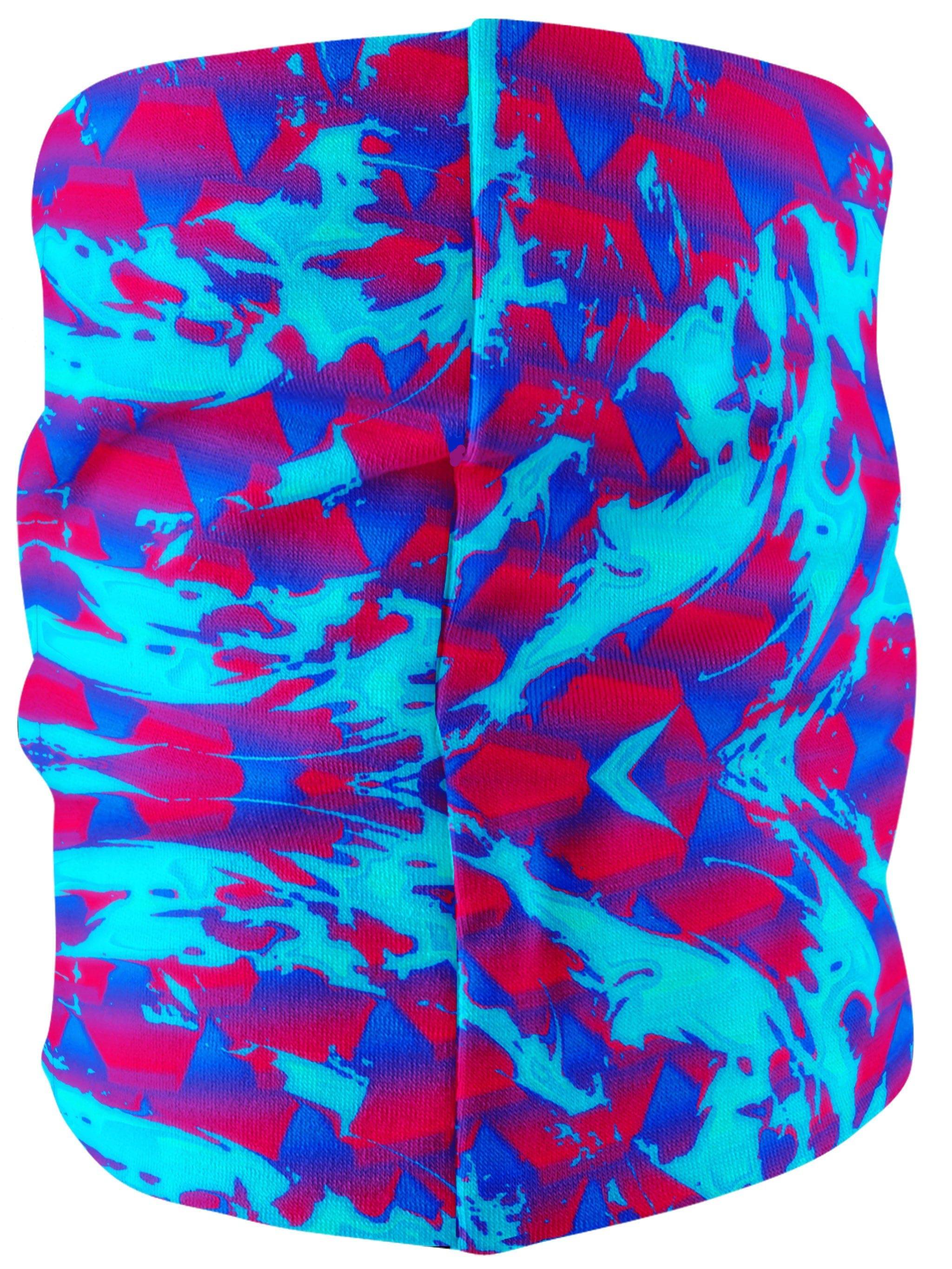 Berry Blast Hypno Splatter Bandana Mask