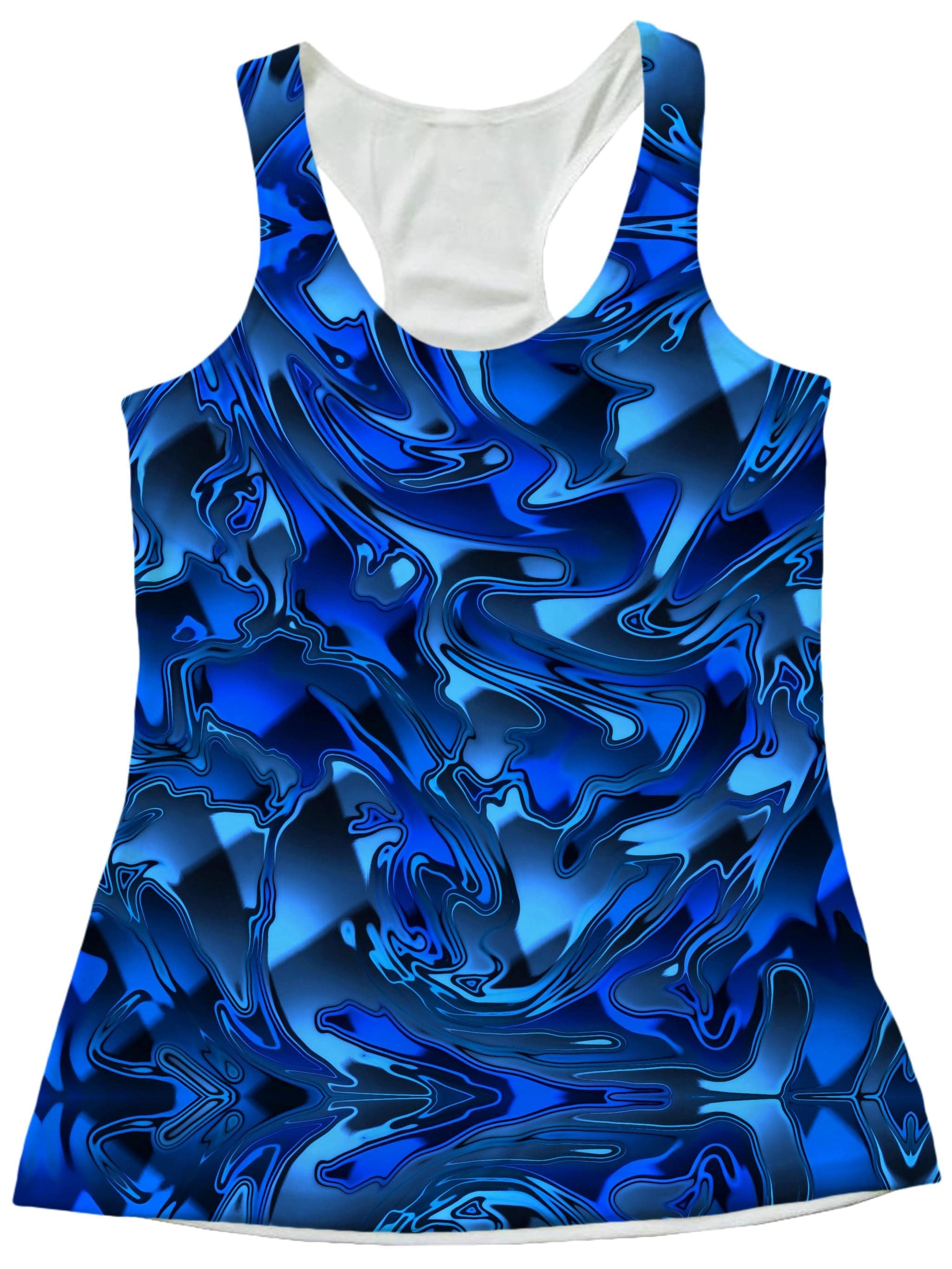 Blue Chromatic Melt Women's Tank