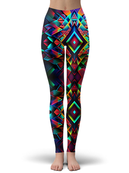 Best Women's Psychedelic Leggings - EDM Festival Outfits – Boogie