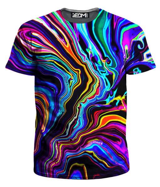 Cubeometry Men's Trippy T-shirt: Scared Geometry, Psychedelic, Mens Rave  Wear, Heady, Mens Streetwear, Festival T-shirt, Mens Activewear 