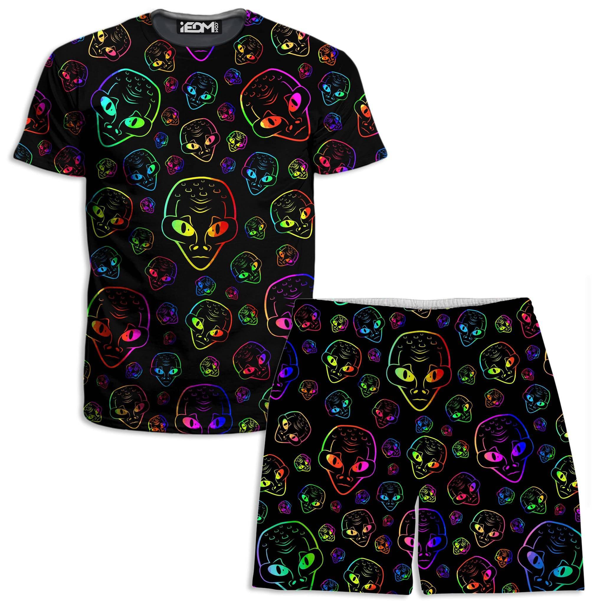 Alien Invasion T-Shirt and Shorts Combo