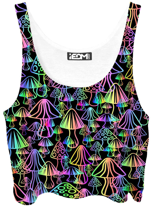 Pixel Love Rainbow Bra Top for Rave Festivals