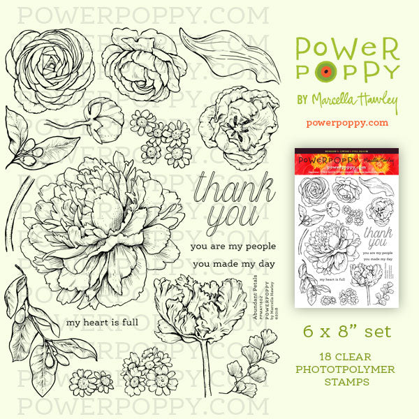 Abundant Petals Stamp Set