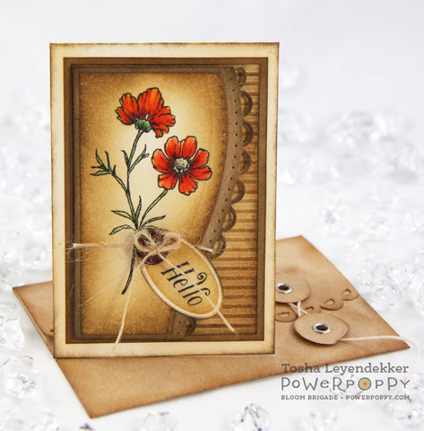 Countryside Bouquet Deluxe | Power Poppy by Marcella Hawley