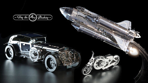 Time For Machine - Exclusive Mechanical Models Made of Metal.
