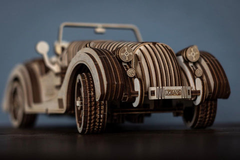 Roadster - build your own moving model by UGears