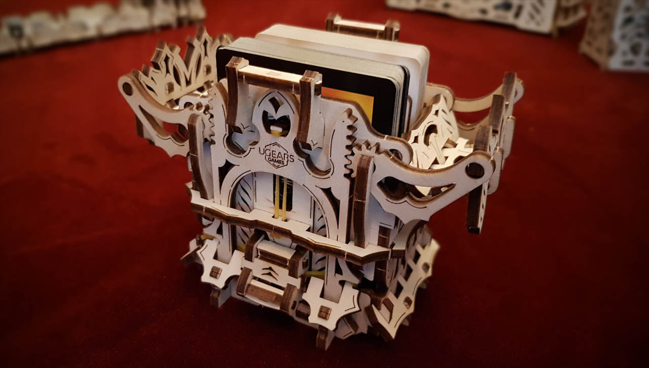 Deck Box by UGears Games wooden 3D puzzle model kit