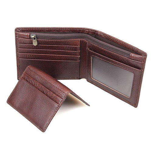 Tuccipolo r-8142-3c mens rfid wallet great cowhide with real leather m