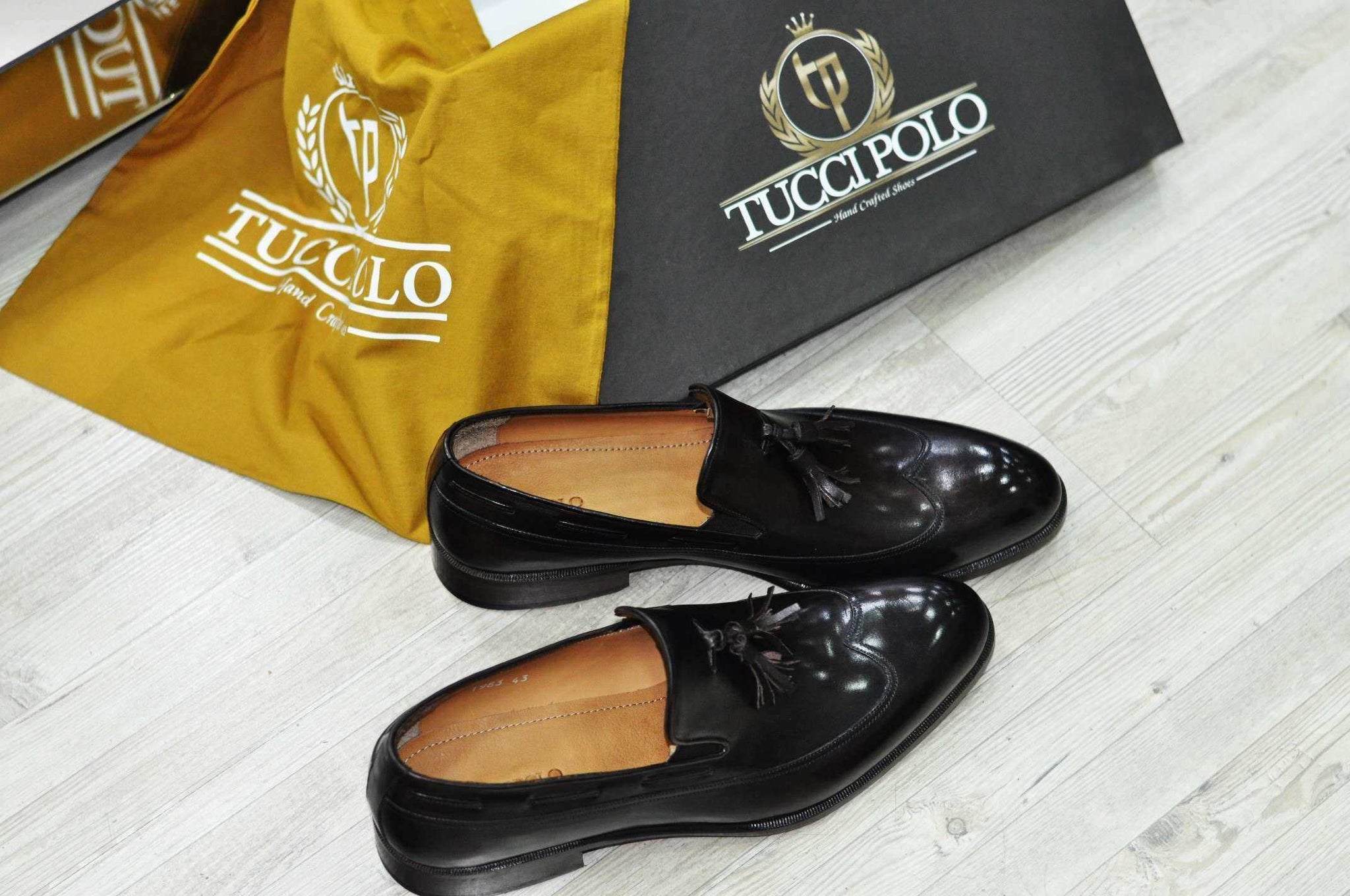 mens black italian loafers