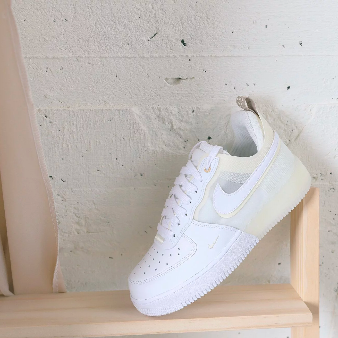 Nike Air Force 1 React Coconut Milk [DH7615-100]#N#– hyped.