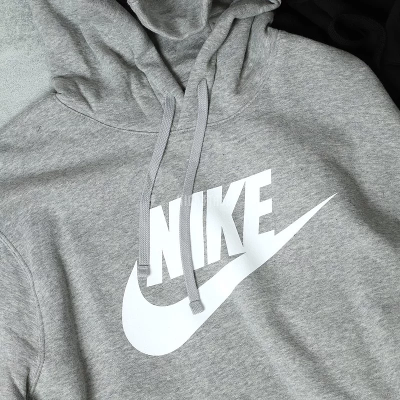 nike club hoodie wit