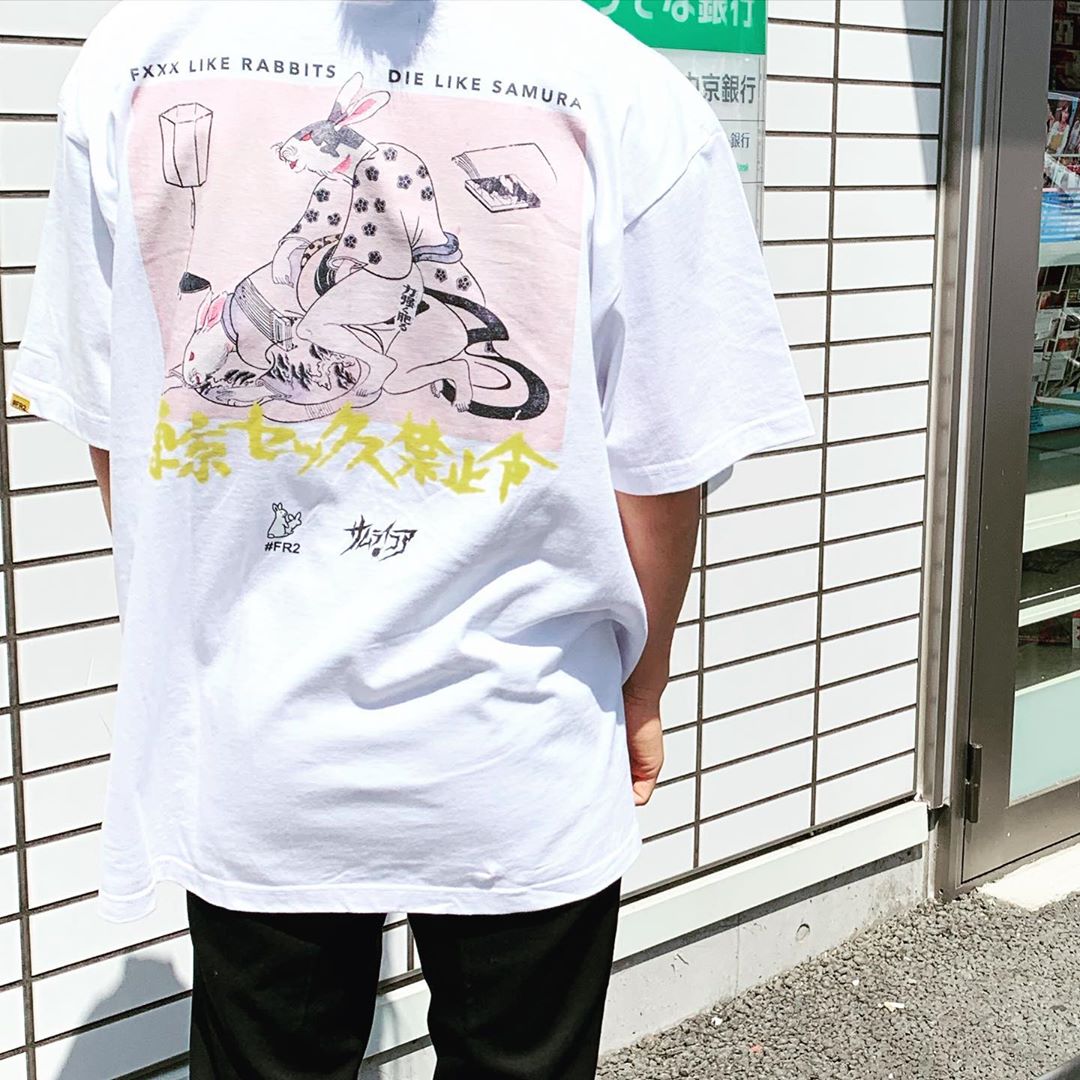 FR2 x XLARGE Biker Girl Tee – hyped.